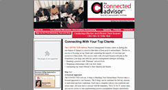 Desktop Screenshot of connectedadvisor.com